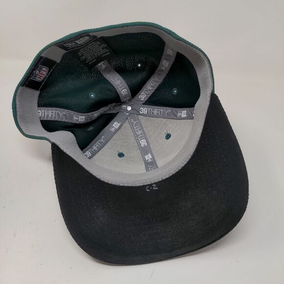 New Era Men's Fitted Hat Green Blue Size S/M Embroidered Philadelphia Eagles - Picture 10 of 12
